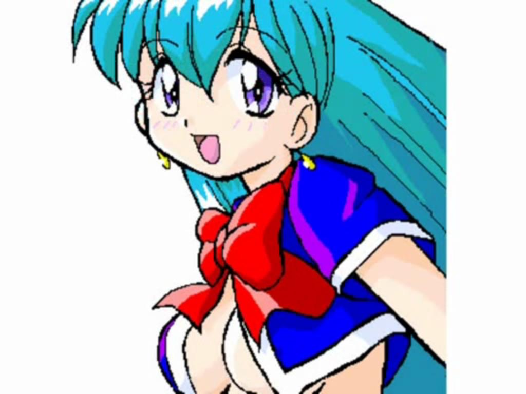 tenjouin katsura, yat anshin uchuu ryokou, tagme, 1990s (style), flight attendant, long hair, retro artstyle, smile