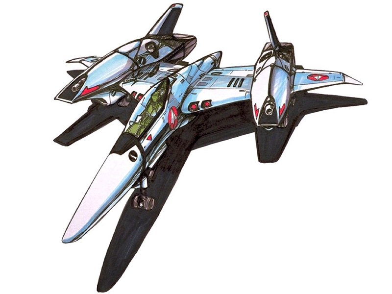 kawamori shouji, vf-4, vfx-4, choujikuu yousai macross, choujikuu yousai macross flashback 2012, macross, macross flashback 2012, jet, 1980s (style), marker (medium), traditional media, aircraft, airplane, mecha, no humans, oldschool, production art, prototype design, retro artstyle, robot, science fiction, simple background, solo, vehicle focus, white background