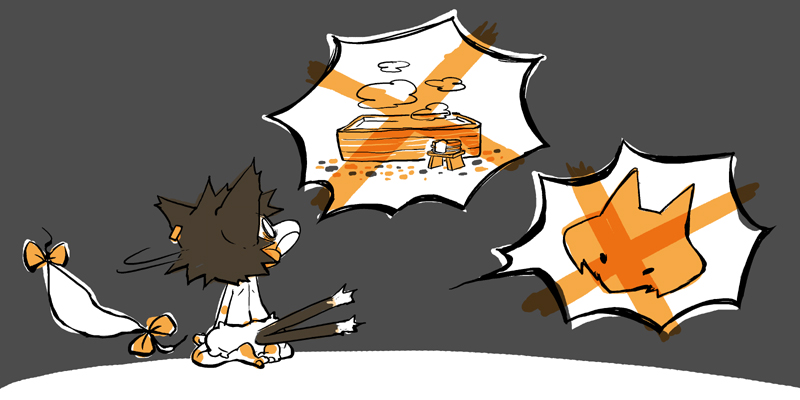 kawanabe, chen, yakumo ran, touhou, bad id, bad pixiv id, 1girl, animal ears, bath, bloomers, cat ears, cat girl, cat tail, chibi, comic, female focus, fox, gap (touhou), monochrome, multiple tails, silent comic, tail, underwear