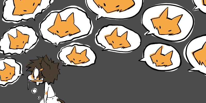 kawanabe, chen, yakumo ran, touhou, bad id, bad pixiv id, animal ears, bloomers, cat ears, cat girl, cat tail, chibi, comic, female focus, fox, monochrome, multiple tails, silent comic, tail, tears, underwear