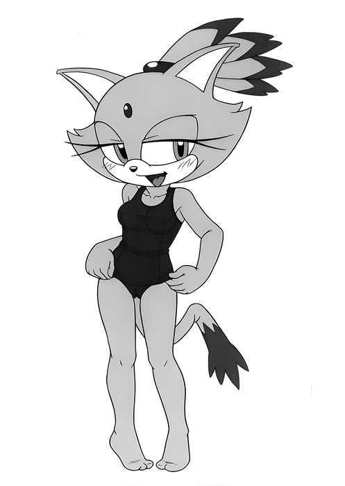 Rule34 – If it exists, there is porn of it / furry bomb factory, blaze the cat / 9479858