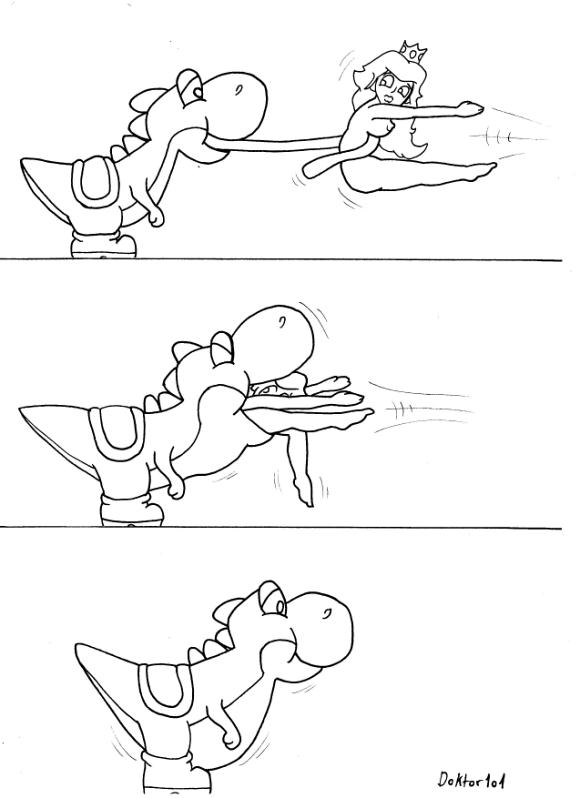 Rule34 – If it exists, there is porn of it / doktor101, princess peach, yoshi / 485262