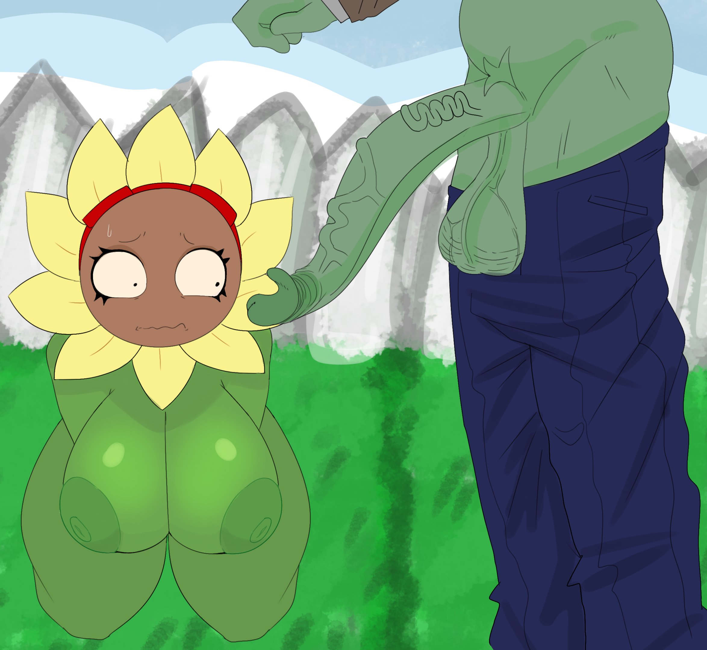 Rule34 – If it exists, there is porn of it / sunflower (pvz) / 9483627
