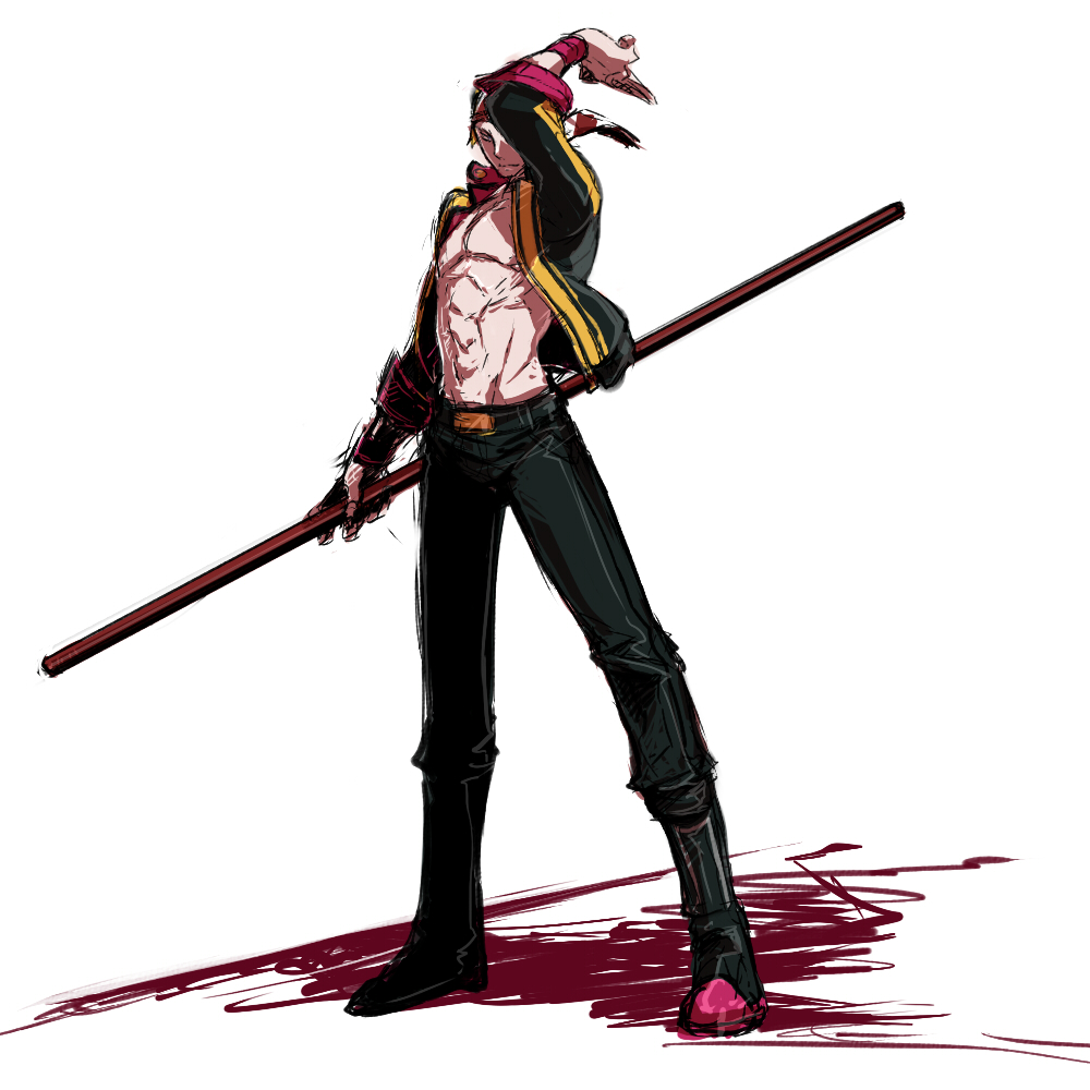 itkz (silentknight), billy kane, fatal fury, snk, the king of fighters, male focus