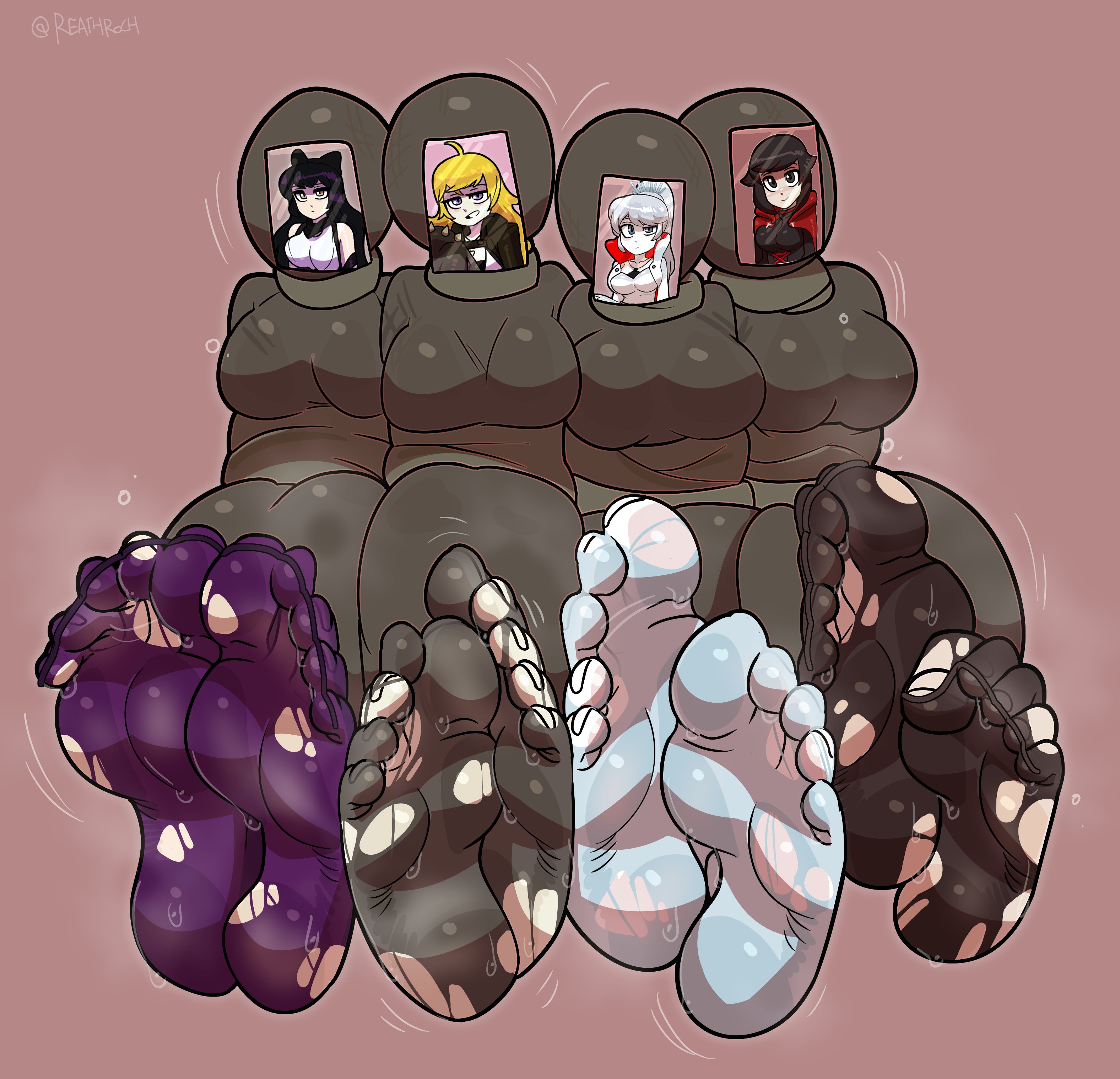 Rule34 – If it exists, there is porn of it / reathroch, blake belladonna, ruby rose, weiss schnee, yang xiao long / 9489360