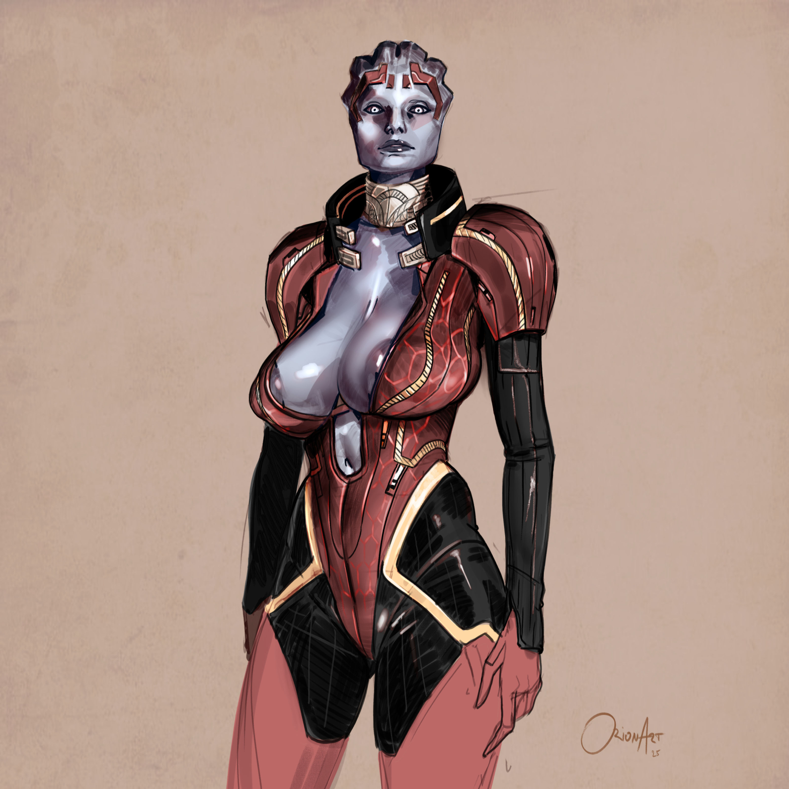 Rule34 – If it exists, there is porn of it / orionart, asari, samara / 9489906