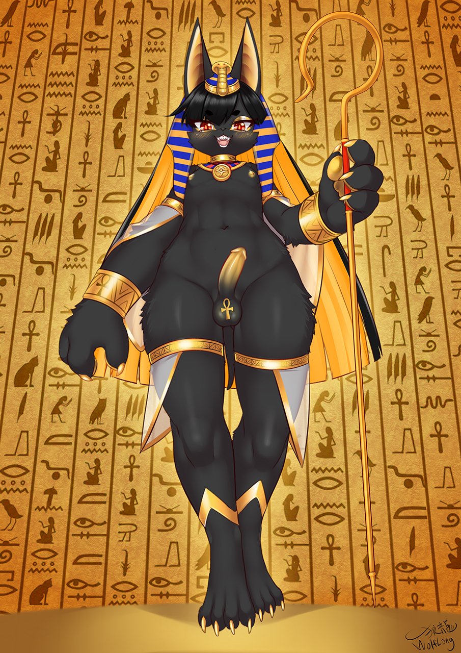 Rule34 – If it exists, there is porn of it / wolflong, anubis / 9490525