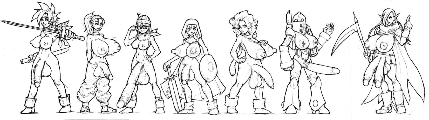 Rule34 – If it exists, there is porn of it / linty, ayla, crono, lucca, magus, marle, robo / 486029