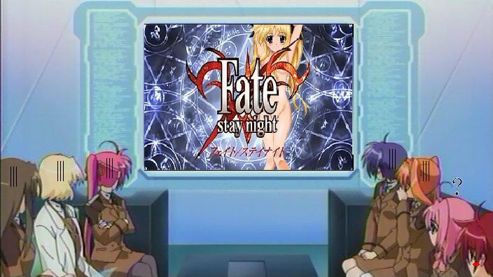 caro ru lushe, erio mondial, fate testarossa, shamal, signum, subaru nakajima, teana lanster, fate/stay night, fate (series), lyrical nanoha, mahou shoujo lyrical nanoha, mahou shoujo lyrical nanoha strikers, 16:9, parody