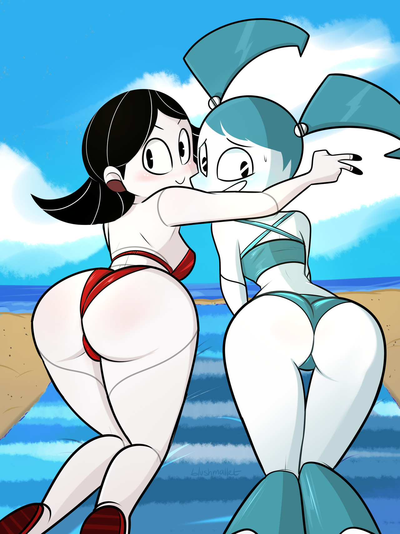 Rule34 – If it exists, there is porn of it / blushmallet, jenny wakeman, mallet (blushmallet) / 9504541