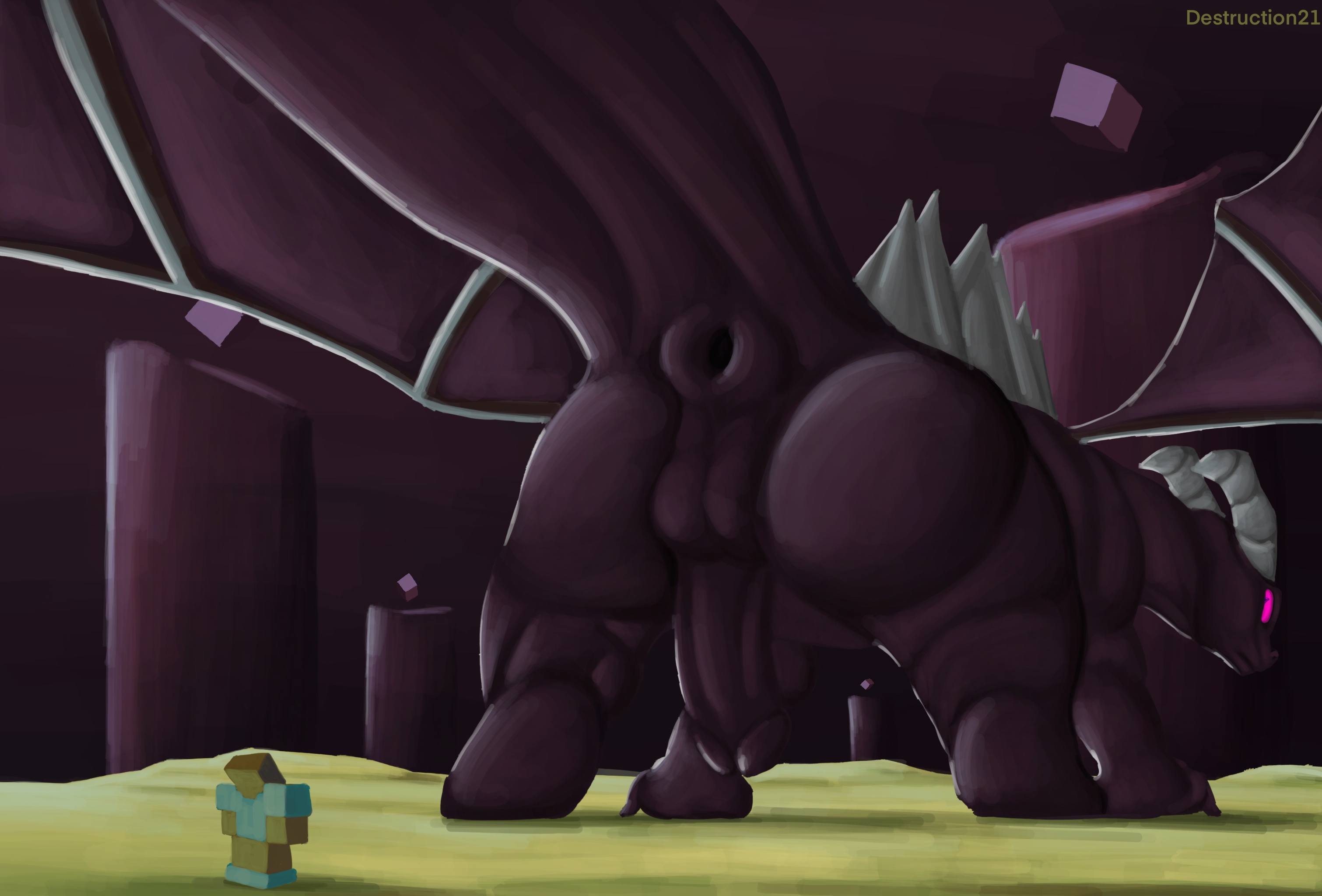 Rule34 – If it exists, there is porn of it / ender dragon / 9509549