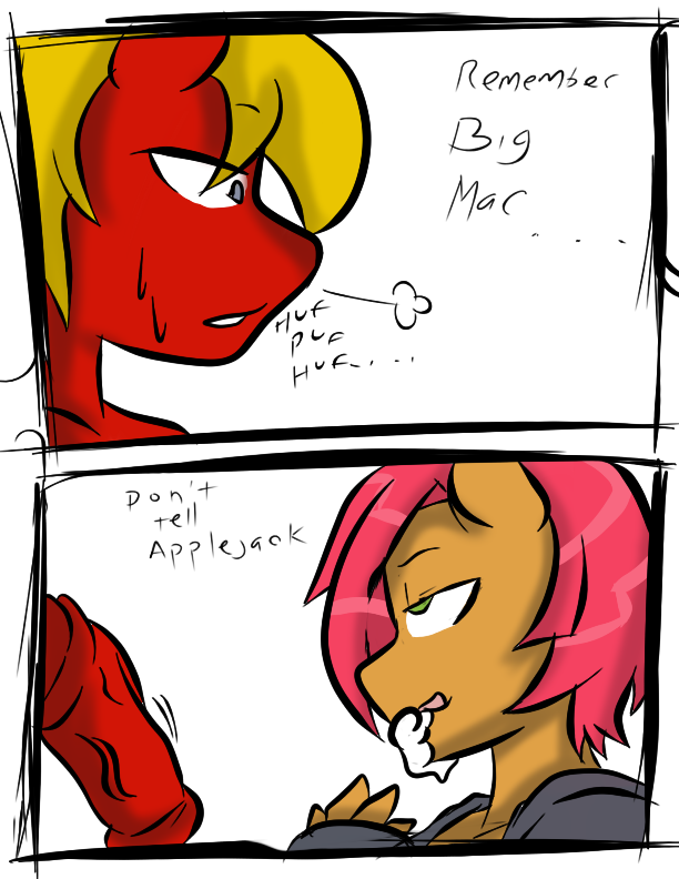 Rule34 – If it exists, there is porn of it / inuyuru, babs seed (mlp), big macintosh (mlp) / 487600