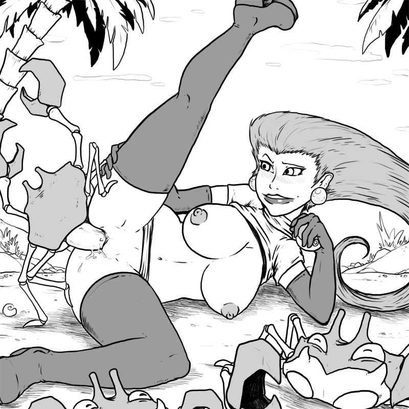Rule34 – If it exists, there is porn of it / fleatrollus, jessie (pokemon), krabby, team rocket / 487660