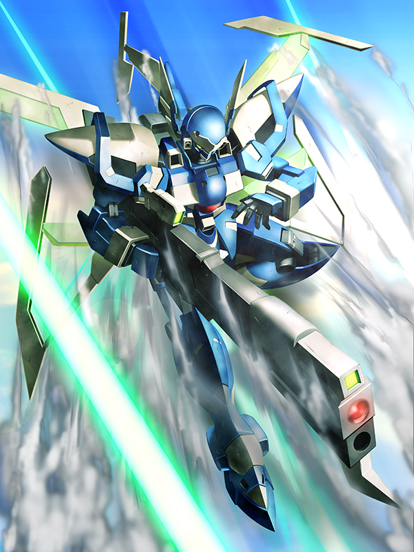 tabaka makoto, weissritter, wildfalken, banpresto, super robot wars, beam, beam rifle, energy gun, gun, mecha, rifle, robot, weapon