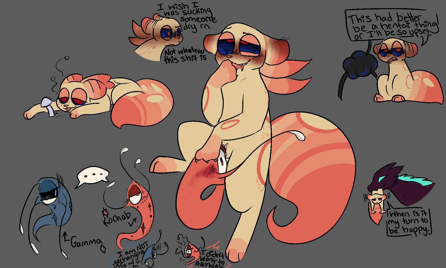 Rule34 – If it exists, there is porn of it / overseer (rain world), slugcat / 9518866