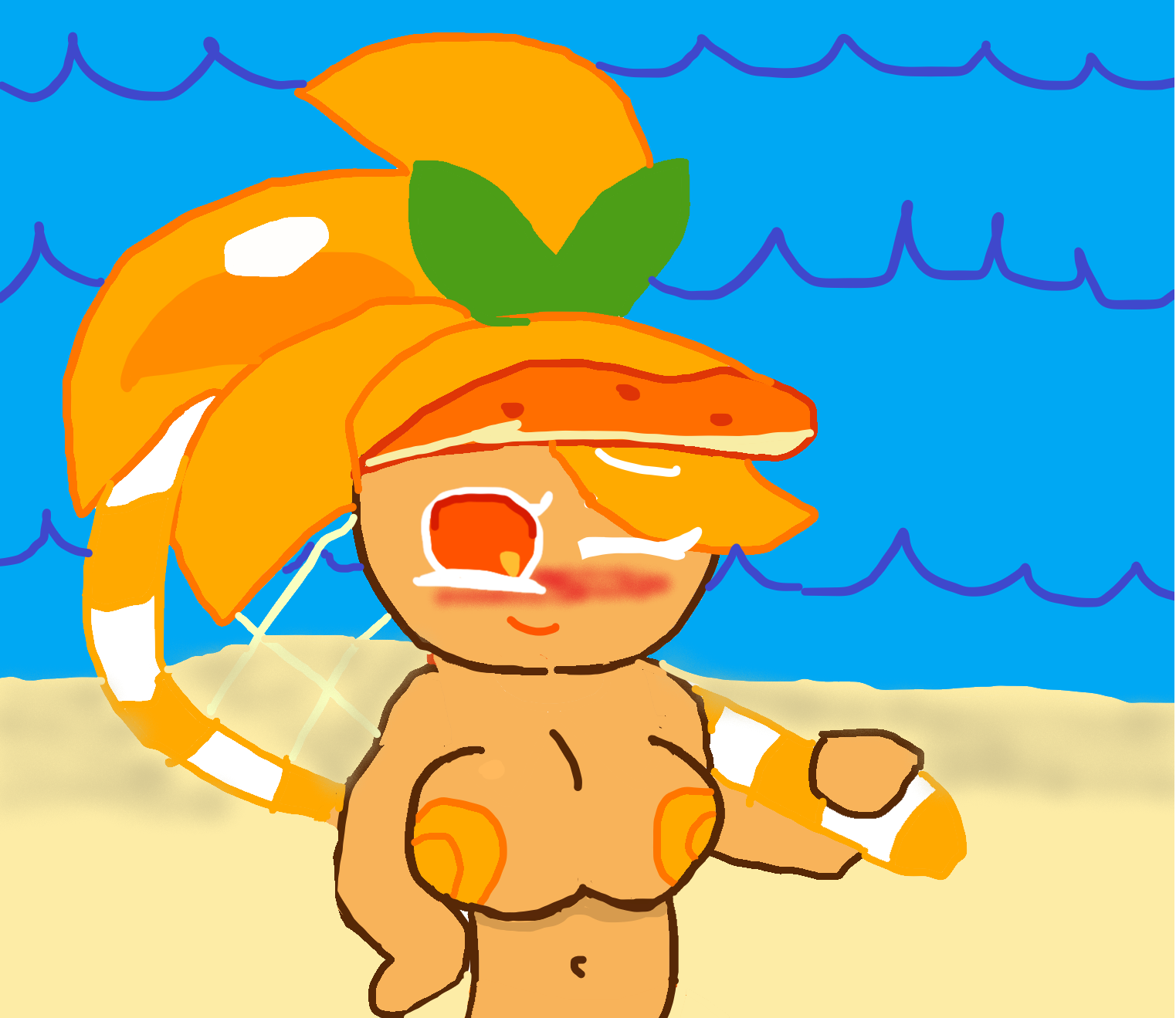 Rule34 – If it exists, there is porn of it / orange cookie / 9519535