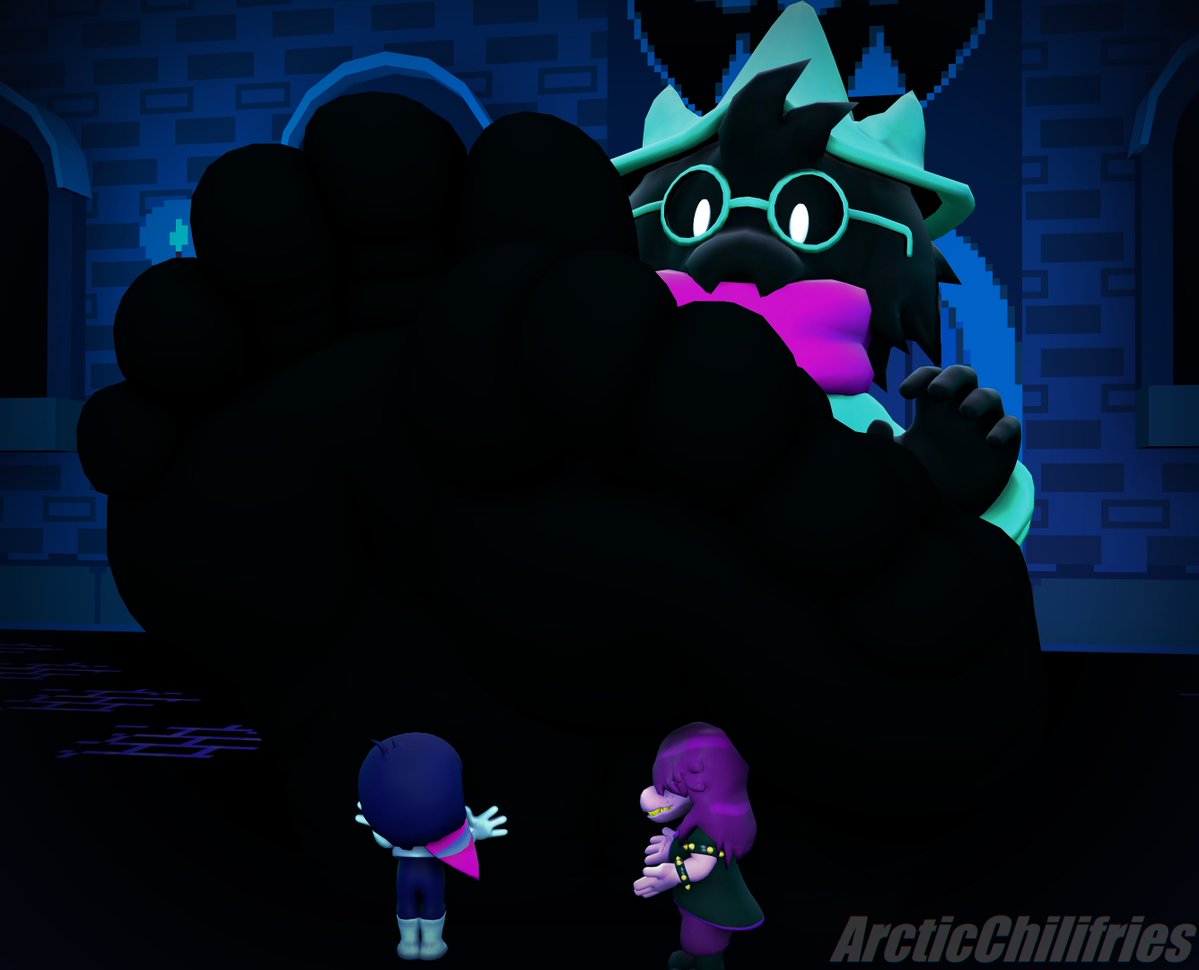 Rule34 – If it exists, there is porn of it / kris (deltarune), ralsei, susie (deltarune) / 9519528