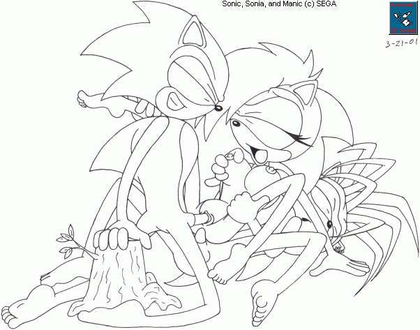 Rule34 – If it exists, there is porn of it / manic the hedgehog, sonia the hedgehog, sonic the hedgehog / 488382