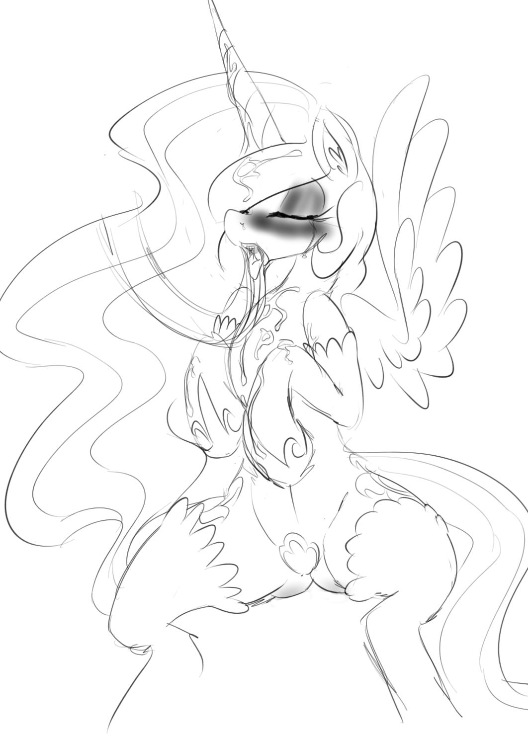 Rule34 – If it exists, there is porn of it / seii3, zev, princess celestia (mlp) / 489623