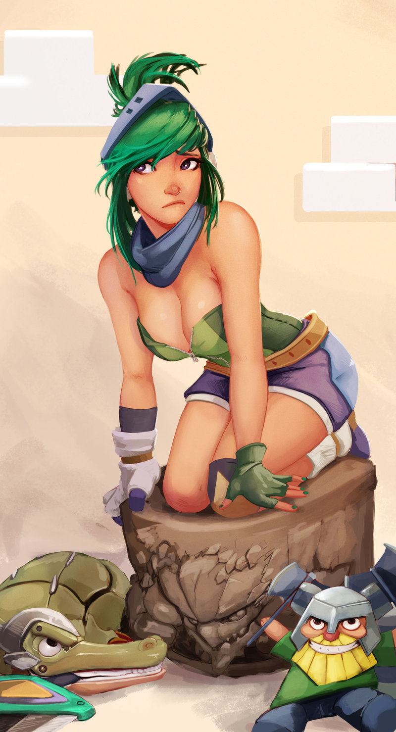 Rule34 – If it exists, there is porn of it / raichiyo33, arcade riven, malphite, olaf, renekton, riven / 489671