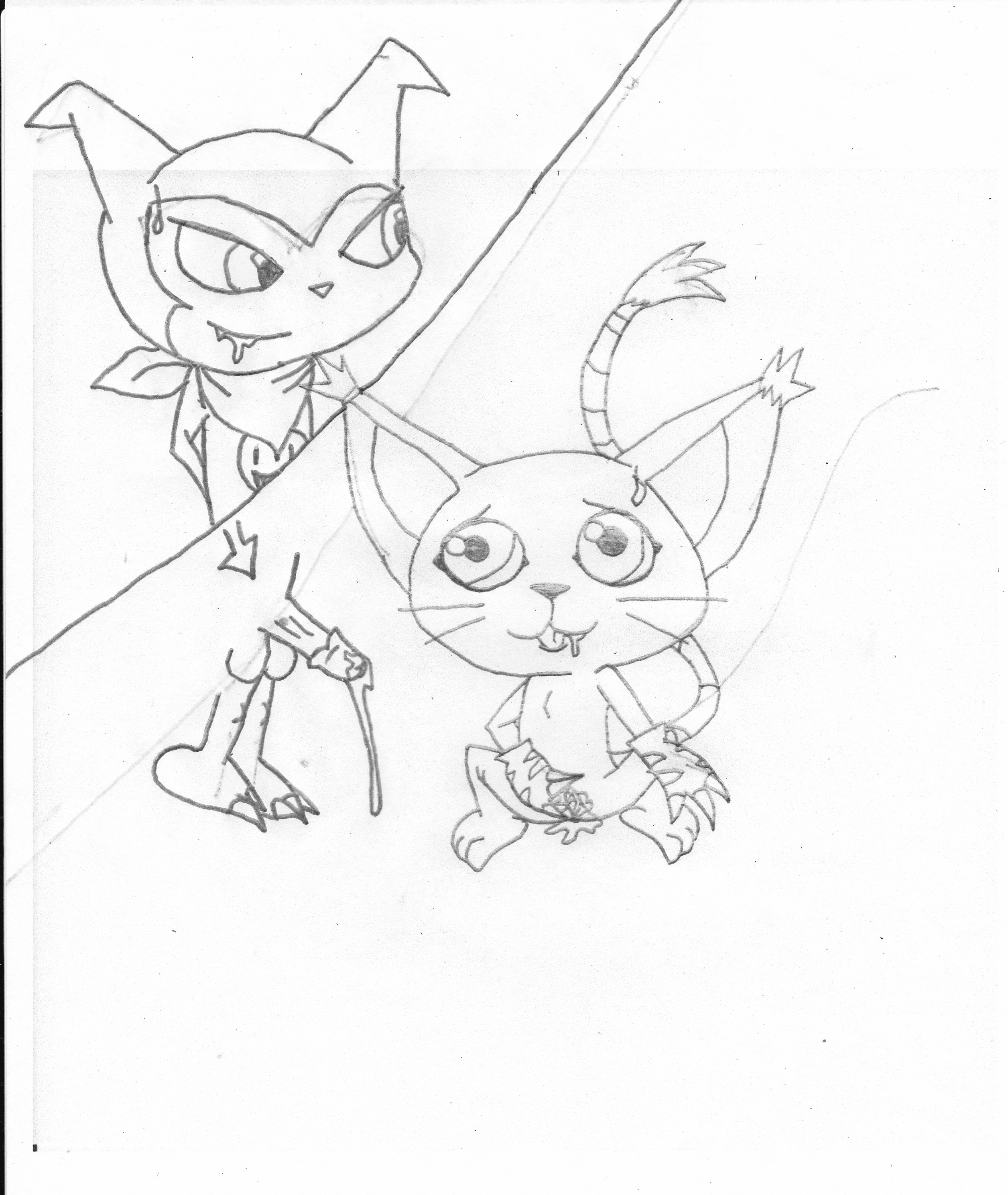 Rule34 – If it exists, there is porn of it / gatomon, impmon / 489761