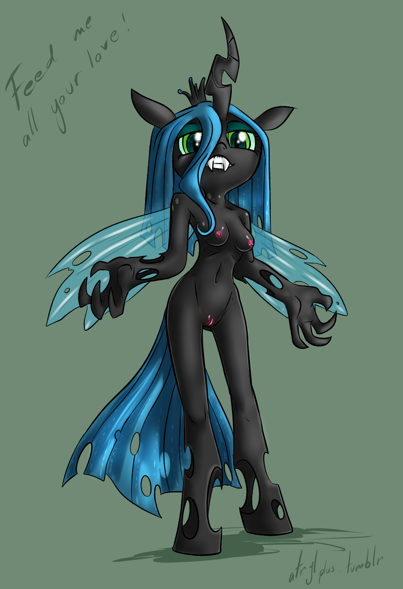 Rule34 – If it exists, there is porn of it / atryl, queen chrysalis (mlp) / 489836