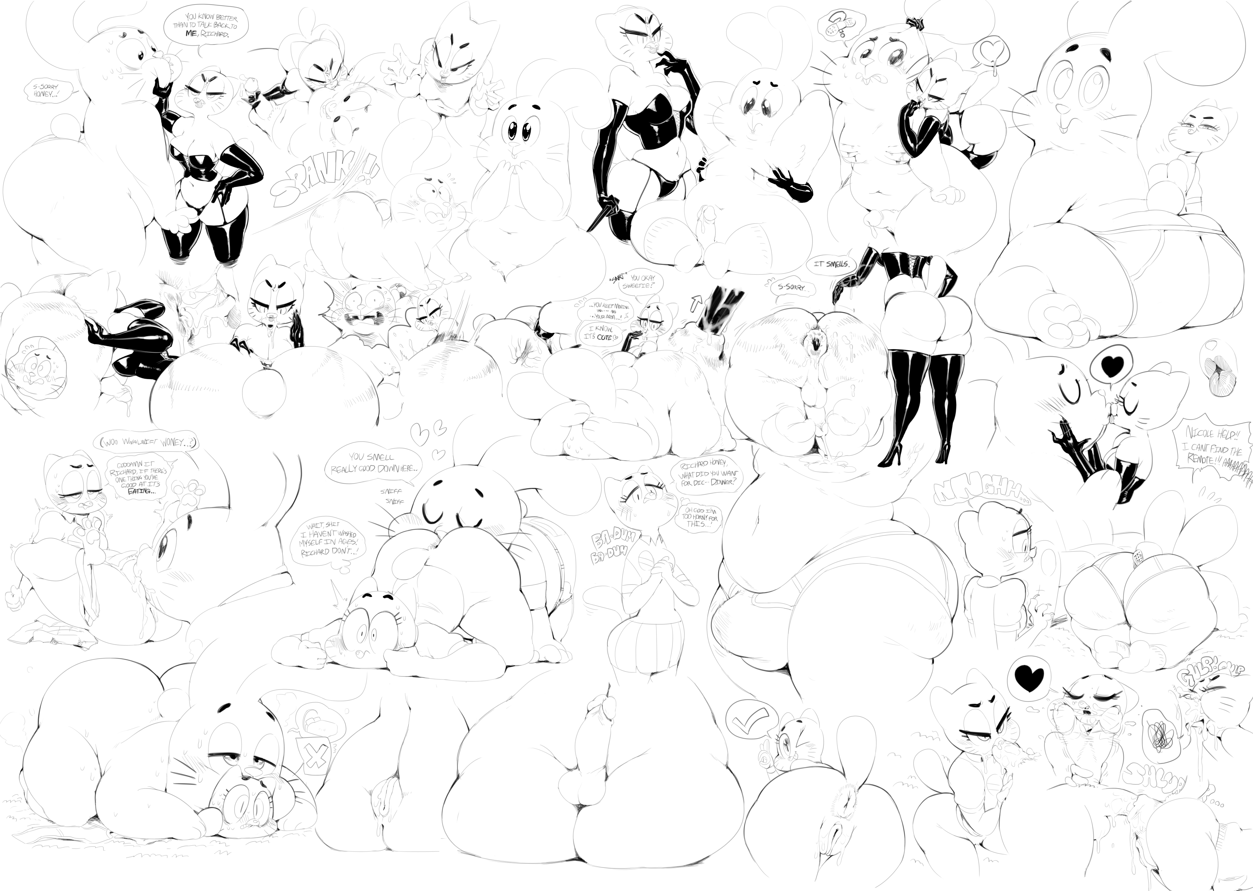 Rule34 – If it exists, there is porn of it / sunibee, nicole watterson, richard watterson / 489931