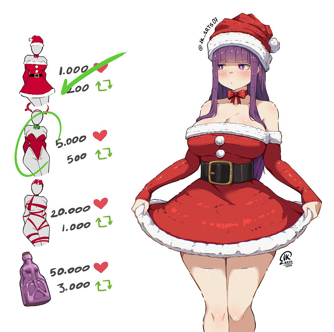 jk arts, fern (sousou no frieren), sousou no frieren, commentary, english commentary, jpeg artifacts, 1girl, belt, blush, breasts, christmas, cleavage, hat, large breasts, long hair, neck ribbon, purple eyes, purple hair, ribbon, santa costume, santa hat, solo, twitter strip game