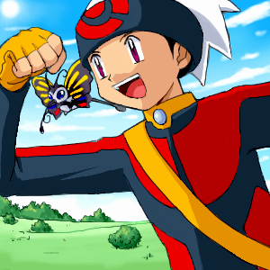 pokemoa, beautifly, brendan (pokemon), nintendo, pokemon, pokemon adventures, lowres, tagme, gen 3 pokemon, pokemon (creature)