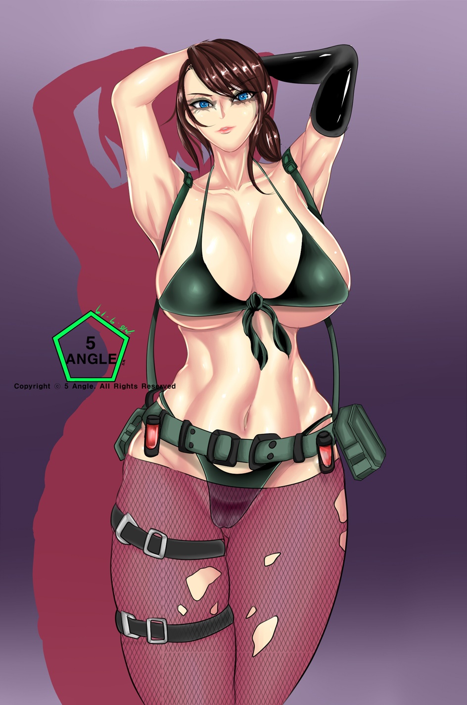 Rule34 – If it exists, there is porn of it / 5angle, quiet (metal gear) / 490157