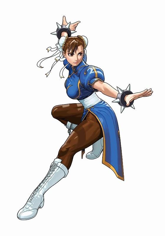 mori toshiaki, chun-li, capcom, street fighter, tatsunoko vs. capcom, jpeg artifacts, 1girl, boots, bracelet, brown eyes, brown hair, bun cover, china dress, chinese clothes, double bun, dress, female focus, hair bun, jewelry, pantyhose, short hair, solo, spiked bracelet, spikes