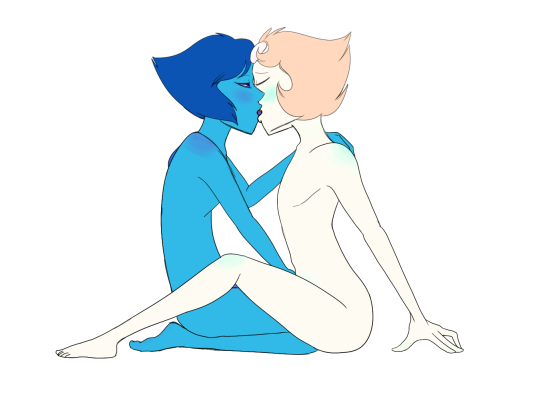 Rule34 – If it exists, there is porn of it / gem (species), lapis lazuli (steven universe), pearl (steven universe) / 491533
