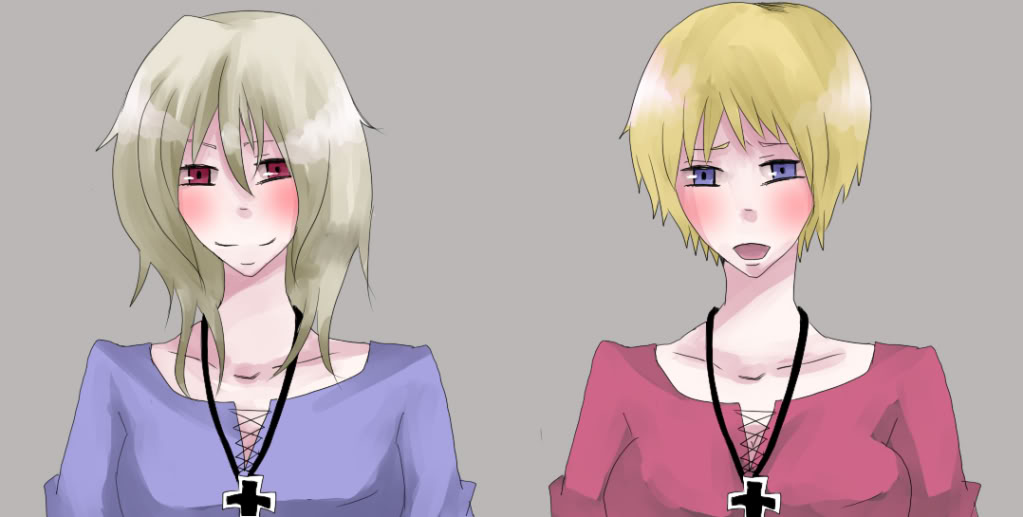 germany (hetalia), prussia (hetalia), axis powers hetalia, gender request, tagme, 00s, 2girls, genderswap, multiple girls