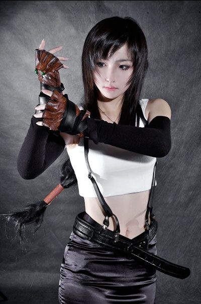 liu (cosplayer), tifa lockhart, final fantasy, final fantasy vii, photo (medium), cosplay, tifa lockhart (cosplay)