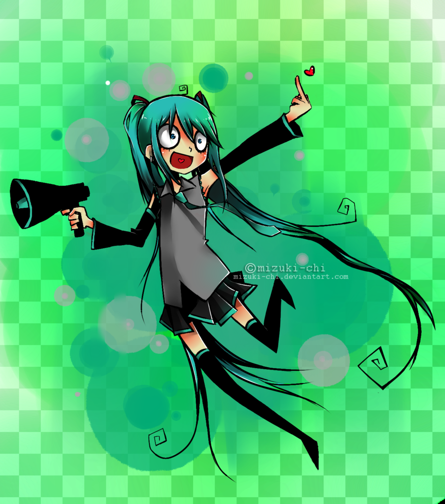 hatsune miku, vocaloid, tagme, heart, mizuki-chi