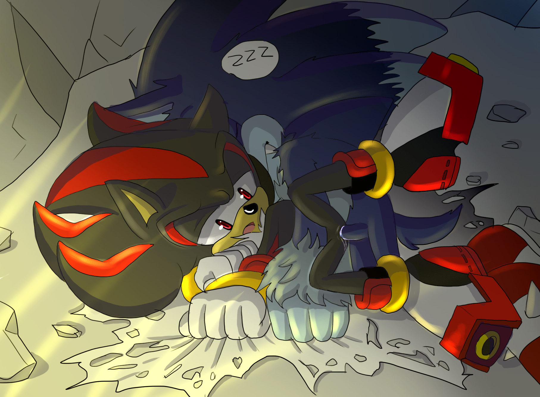 Rule34 – If it exists, there is porn of it / angelofhapiness, skyevixensartwork, shadow the hedgehog, sonic the hedgehog, sonic the werehog / 492929