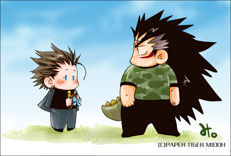 harikonotora, gaou rikiya, marco reiji, eyeshield 21, 00s, chibi, tail