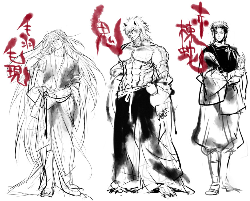 coco (toriko), sani (toriko), toriko (toriko), toriko (series), 10s, demon, horns