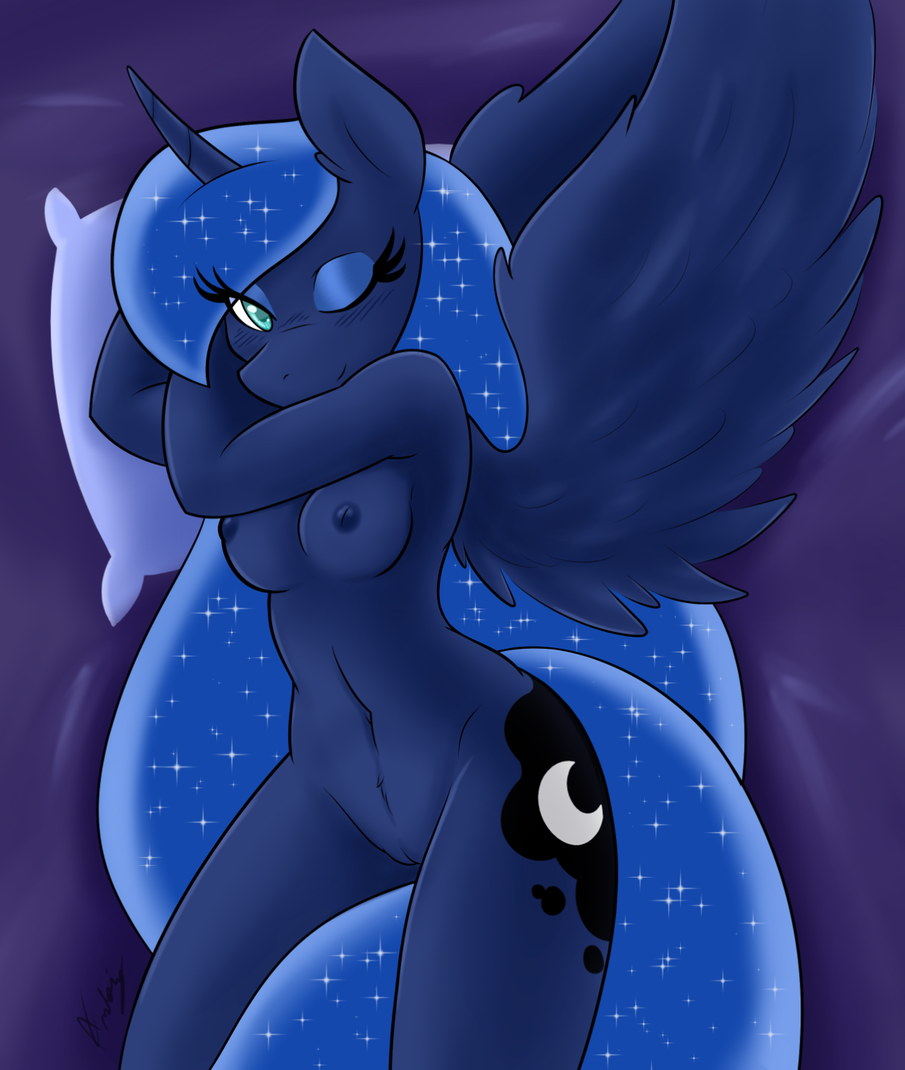 Rule34 – If it exists, there is porn of it / ambris, princess luna (mlp) / 493371
