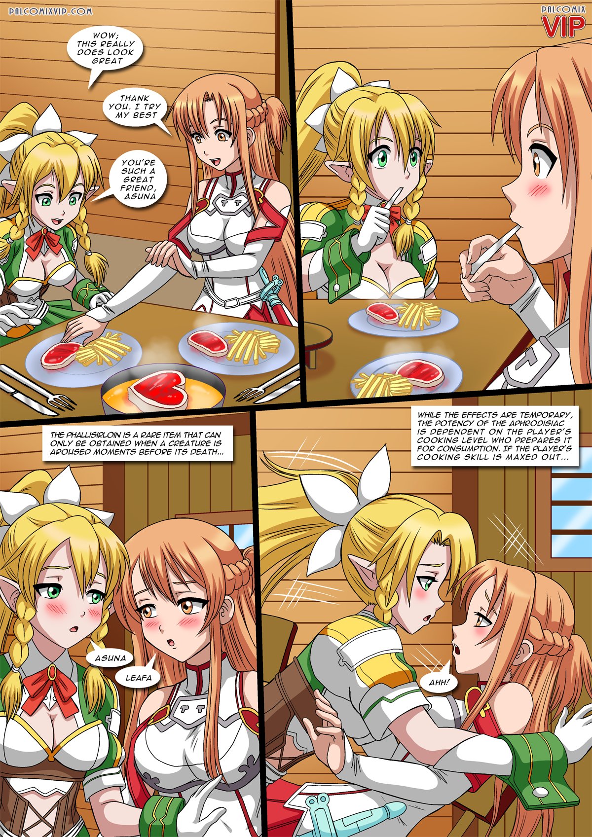 Rule34 – If it exists, there is porn of it / palcomix vip, kirigaya suguha, leafa, yuuki asuna / 494327