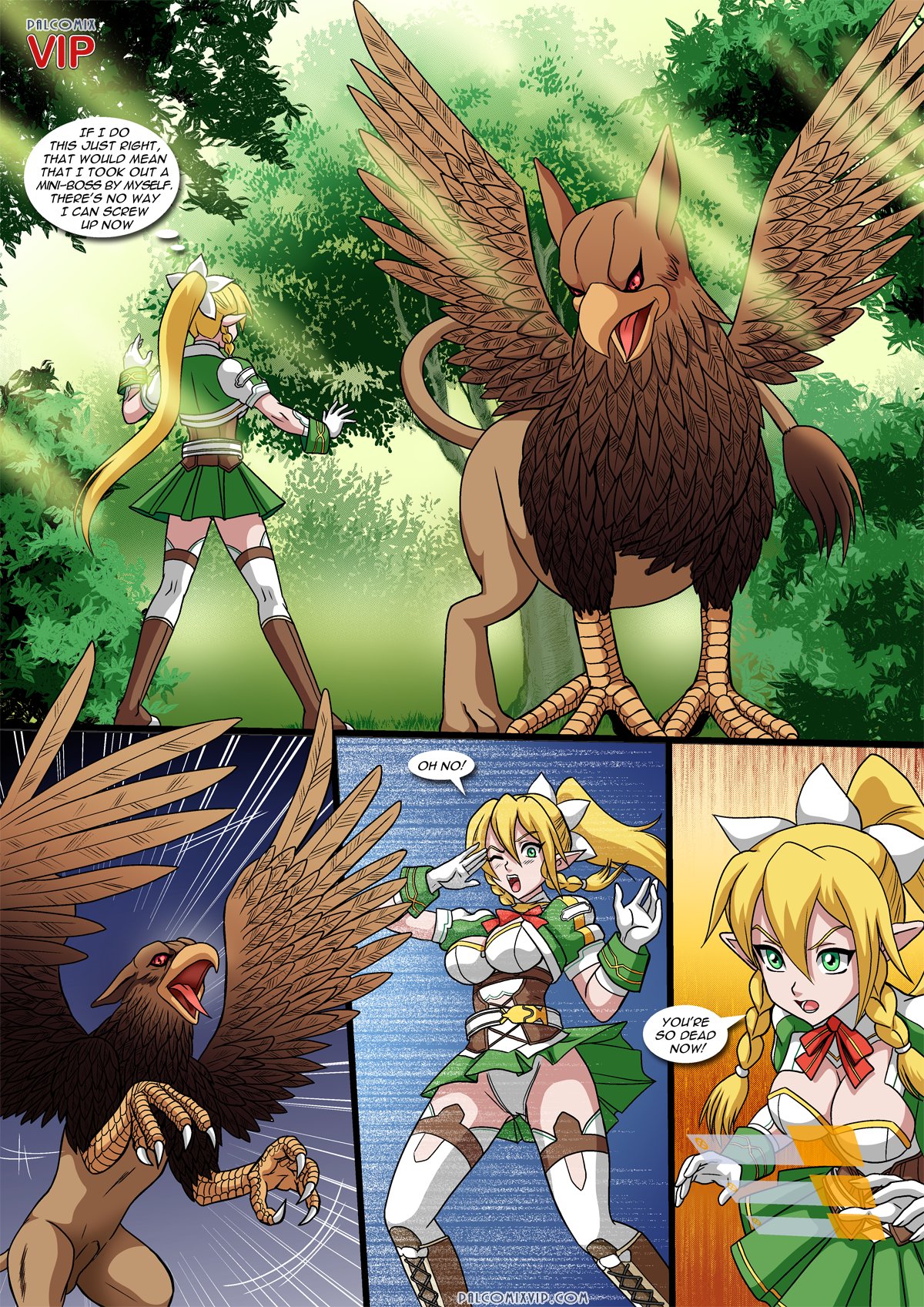 Rule34 – If it exists, there is porn of it / palcomix vip, kirigaya suguha, leafa / 494361