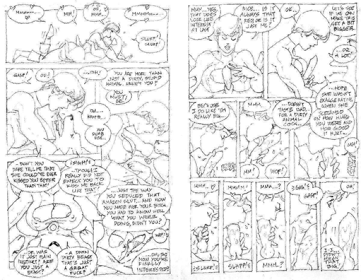 Rule34 – If it exists, there is porn of it / ksennin, krypto, power girl, wonder woman / 495183