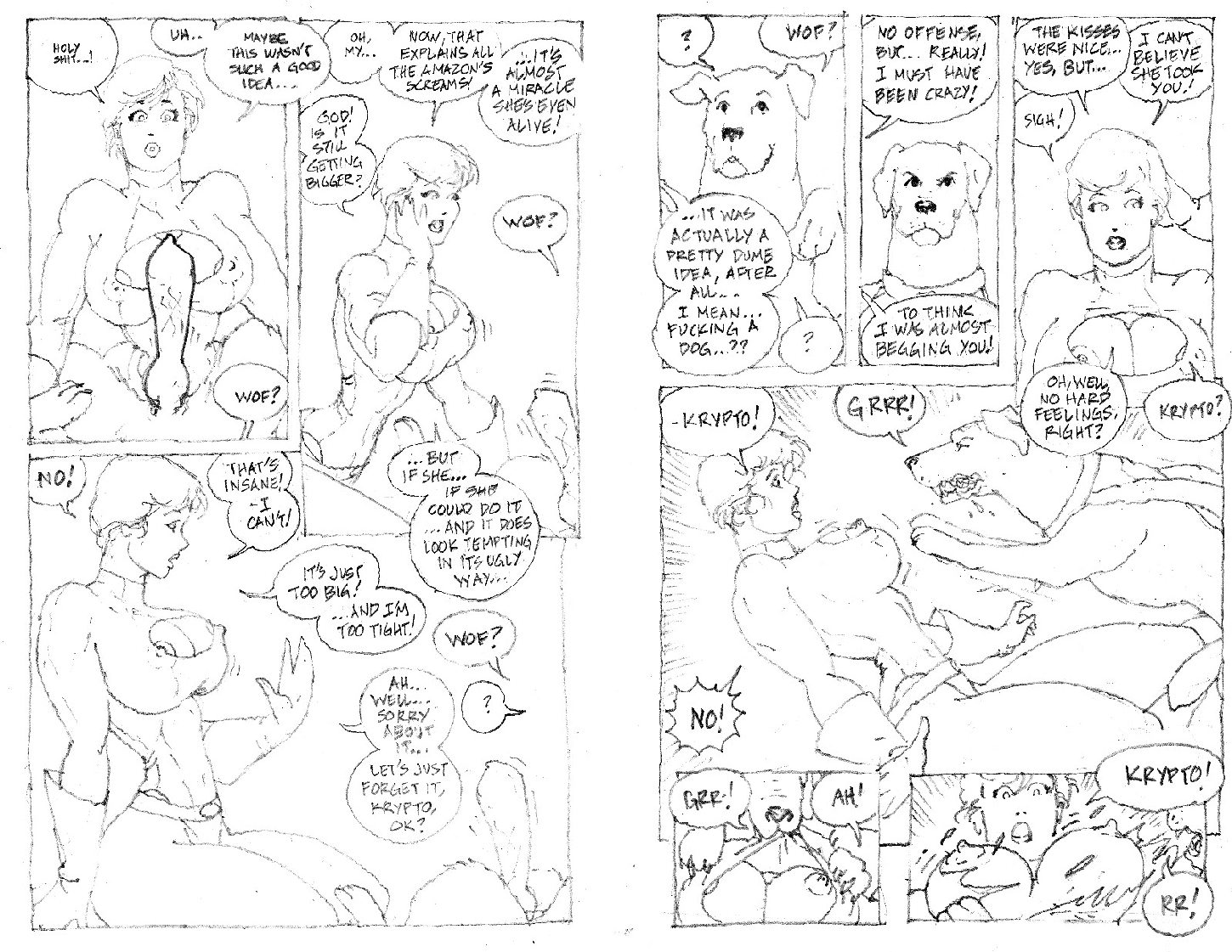 Rule34 – If it exists, there is porn of it / ksennin, krypto, power girl, wonder woman / 495190