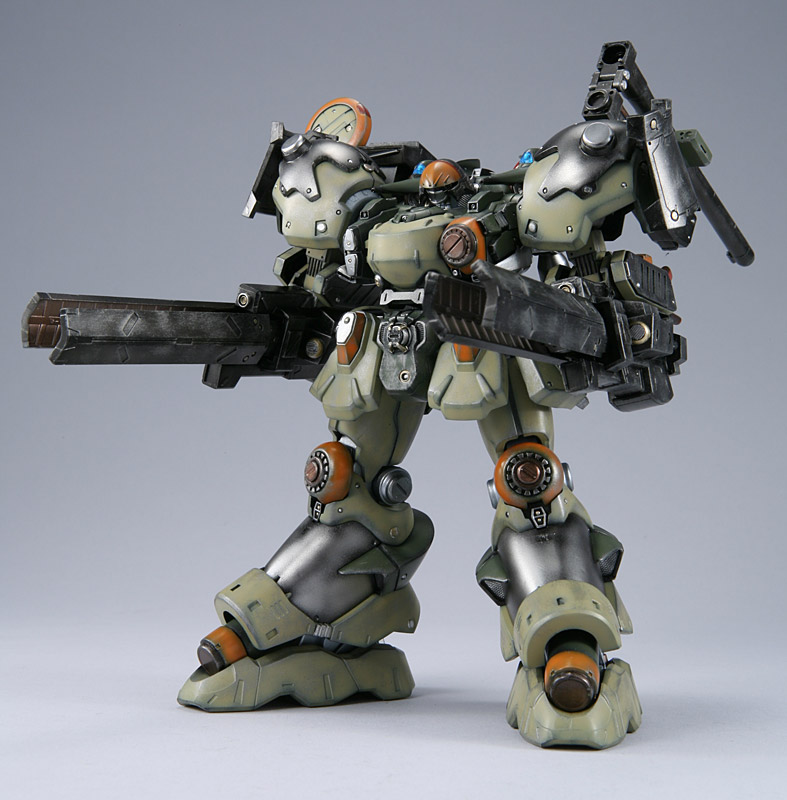 armored core, armored core: brave new world, fromsoftware, dual wielding, gun, holding, mecha, model, no humans, robot, weapon