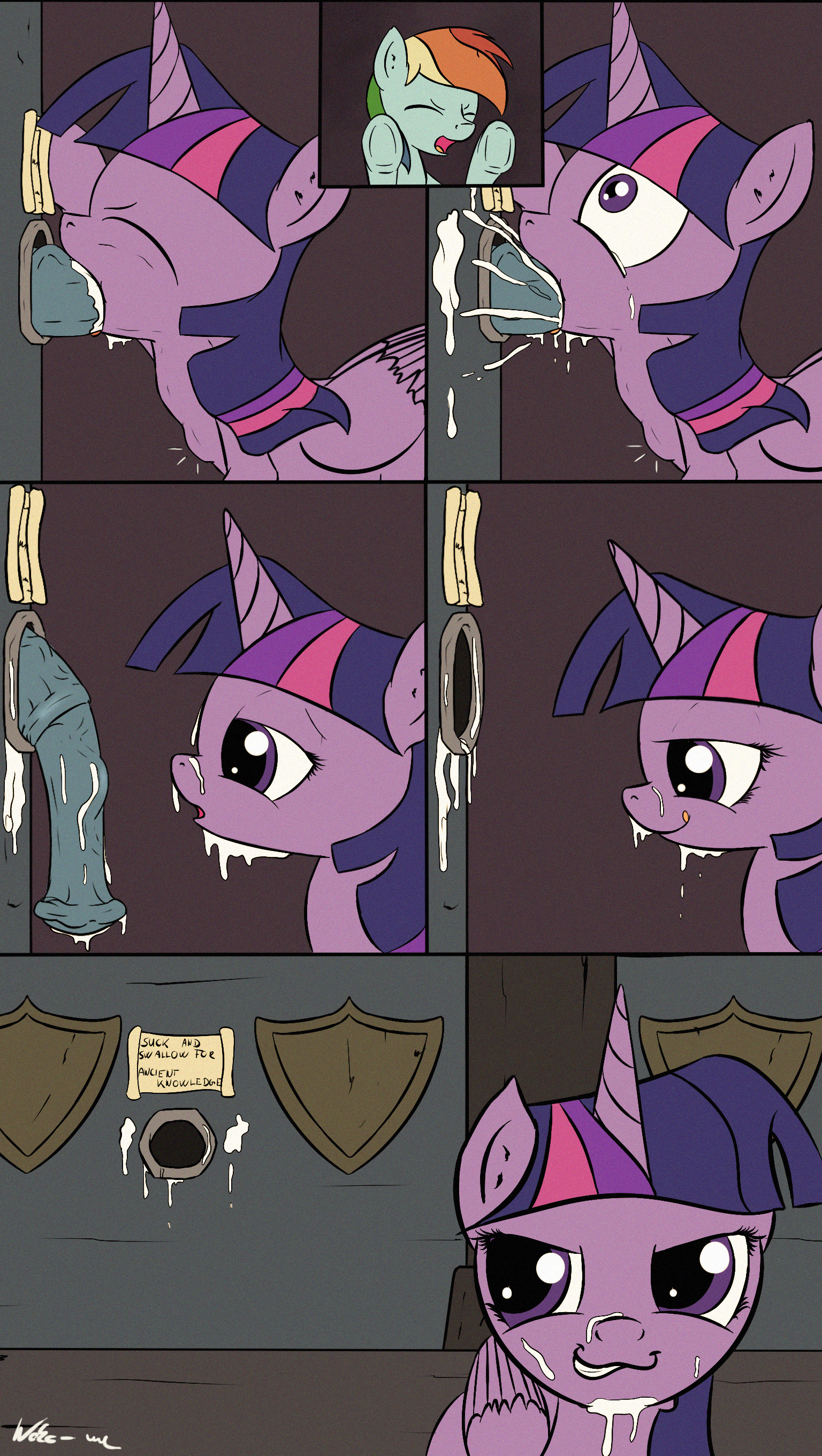 Rule34 – If it exists, there is porn of it / neko-me, rainbow dash (mlp), twilight sparkle (mlp) / 495823