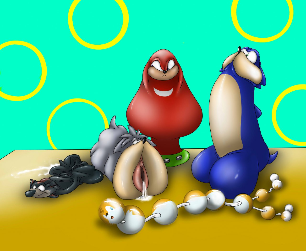 Rule34 – If it exists, there is porn of it / kanada, sonic the hedgehog, tails / 495934