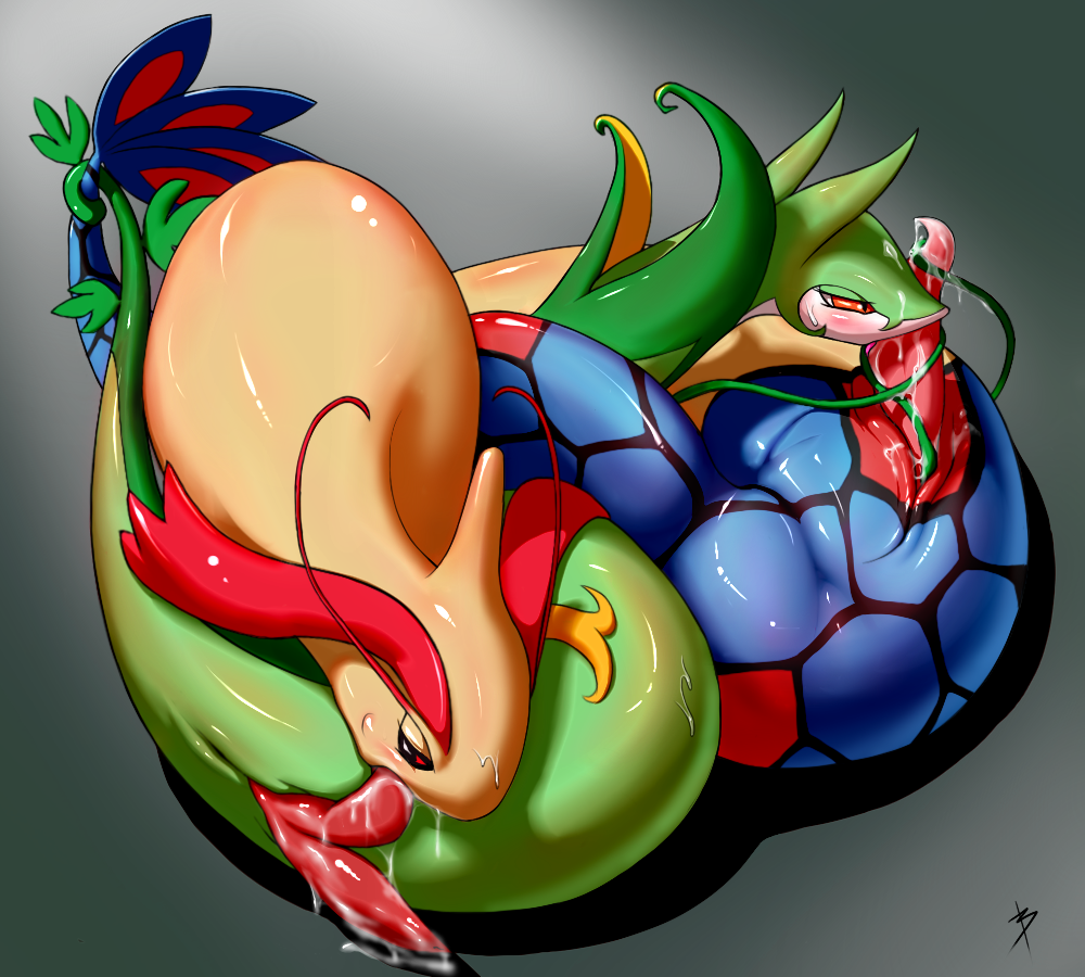 Rule34 – If it exists, there is porn of it / bamia, milotic, serperior / 496386