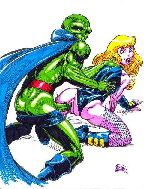 Rule34 – If it exists, there is porn of it / rob durham, black canary, martian manhunter / 497146