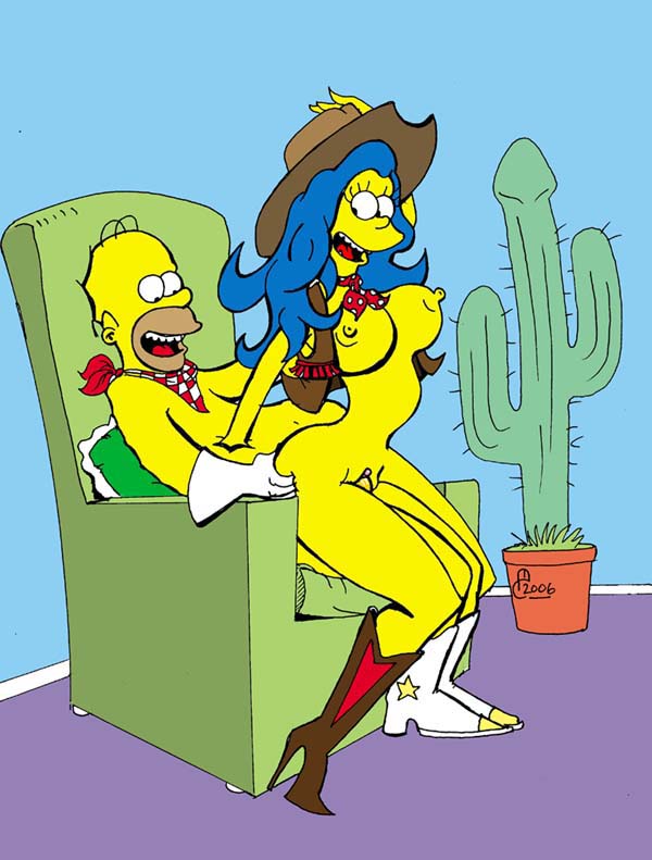Rule34 – If it exists, there is porn of it / homer simpson, marge simpson / 497555