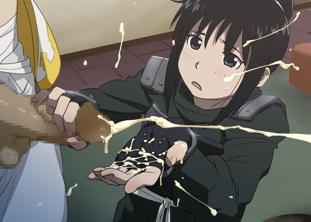 ice place, lan fan, fullmetal alchemist, tagme, 00s, censored, cum, handjob, penis